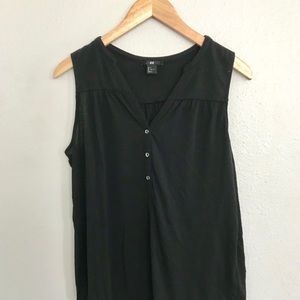 H&M black sleeveless top